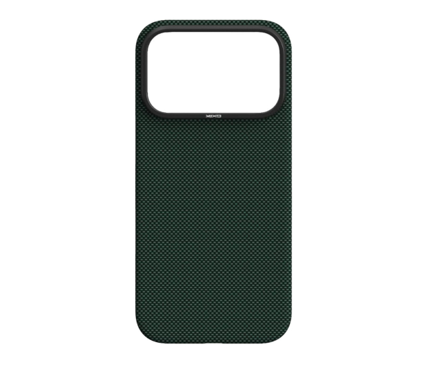 YAXO Aramid Fiber Ultra Slim Case MagSafe iPhone 17 Pro Max Green - 1455877 - zdjęcie